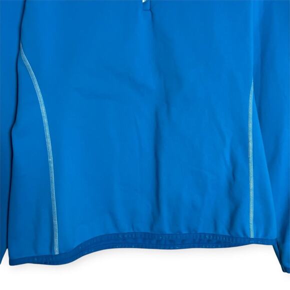 KJUS Half Zip Pullover Fleece SIZE 42 XL Blue Sweatshirt Activewear - Picture 12 of 12
